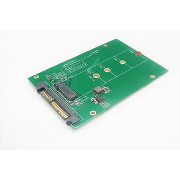 M.2 SSD to SATA Adapter Extended Card with Latching Quick Release Clip 